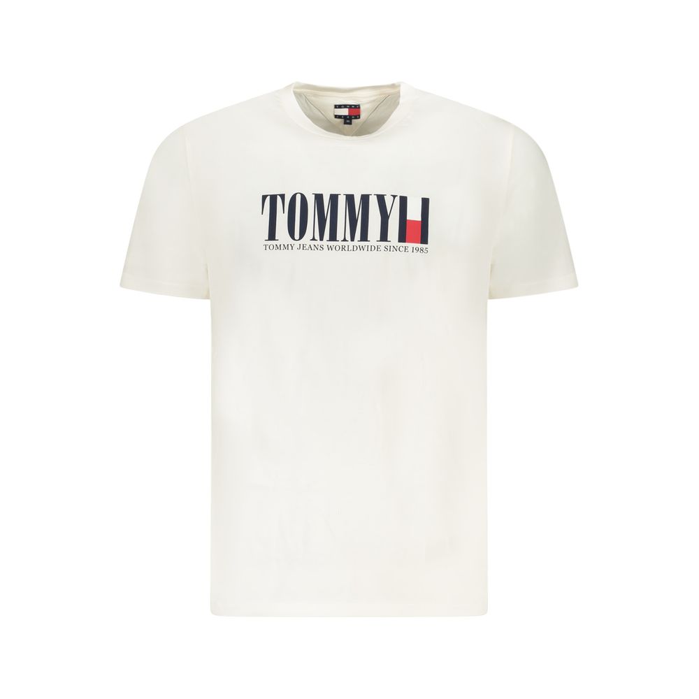 Белая хлопковая мужская футболка Tommy Hilfiger, белый
Белая хлопковая мужская футболка Tommy Hilfiger, белый