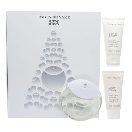 Парфюмерная вода Drop D'Issey 50 мл с кремом для рук 2x50 мл, набор для нее, Issey Miyake
Парфюмерная вода Drop D'Issey 50 мл с кремом для рук 2x50 мл, набор для нее, Issey Miyake