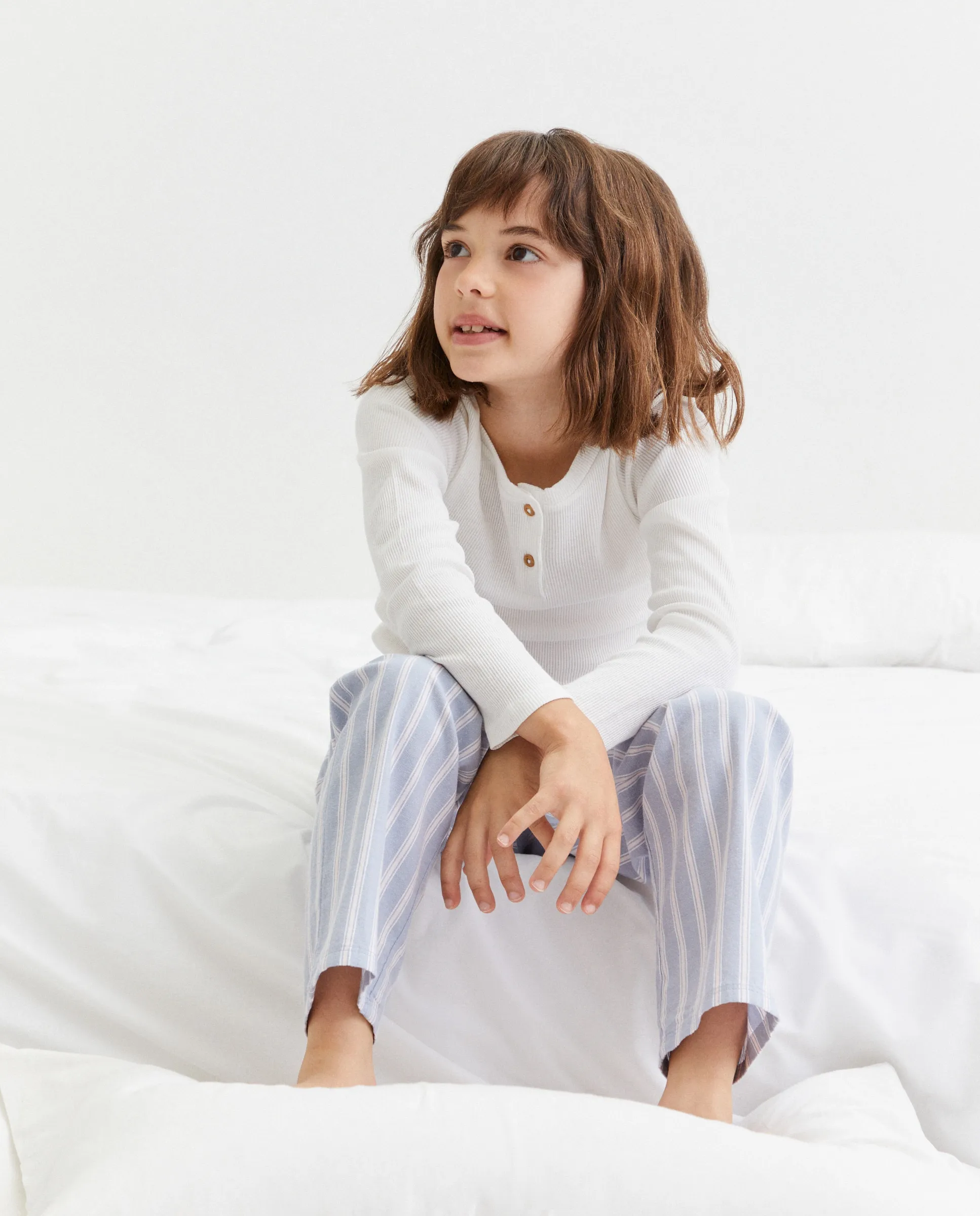 Детская длинная футболка с ребристым краем Cotton Juice, белый
Детская длинная футболка с ребристым краем Cotton Juice, белый