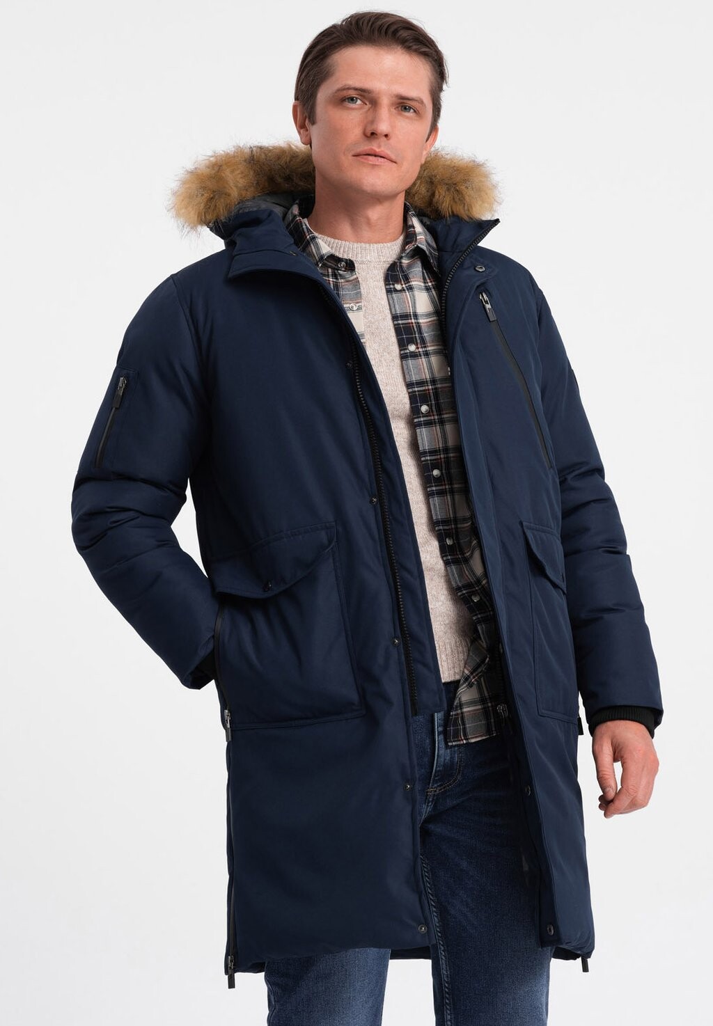 Зимнее пальто OM-JALJ Ombre, темно-синий
Зимнее пальто OM-JALJ Ombre, темно-синий