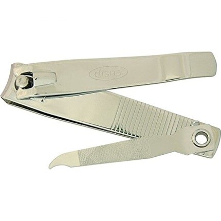 Педикюрные кусачки для ногтей из нержавеющей стали с пилкой 8,2 см Disna 
Педикюрные кусачки для ногтей из нержавеющей стали с пилкой 8,2 см Disna