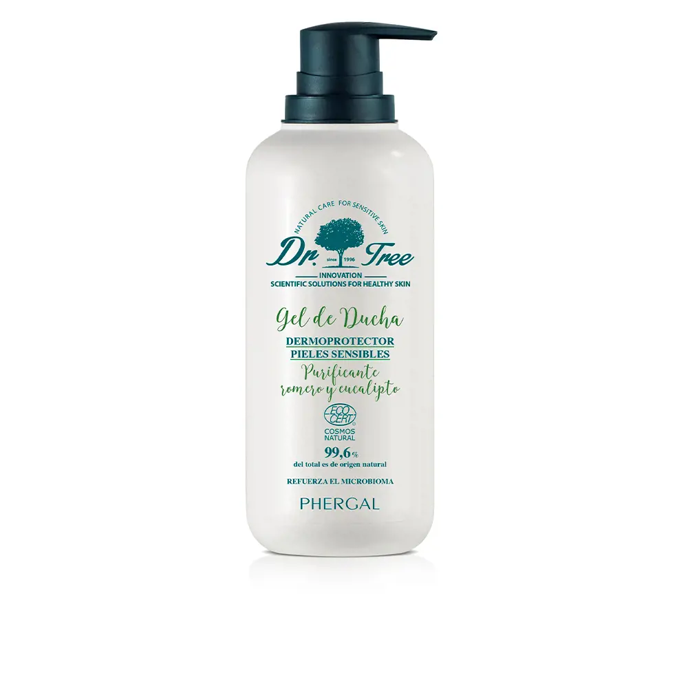 Гель для душа Dermoprotector gel de ducha purificante Dr. Tree, 500 мл.
Гель для душа Dermoprotector gel de ducha purificante Dr. Tree, 500 мл.