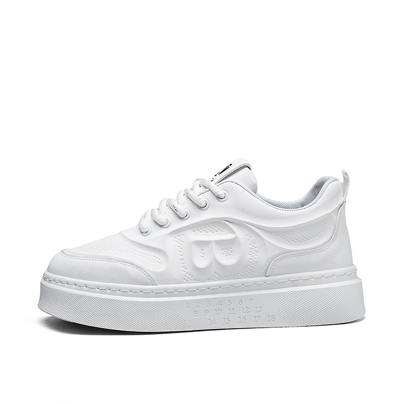 Bull charm Мужские скейтерские кроссовки белые, цвет White 
Bull charm Мужские скейтерские кроссовки белые, цвет White