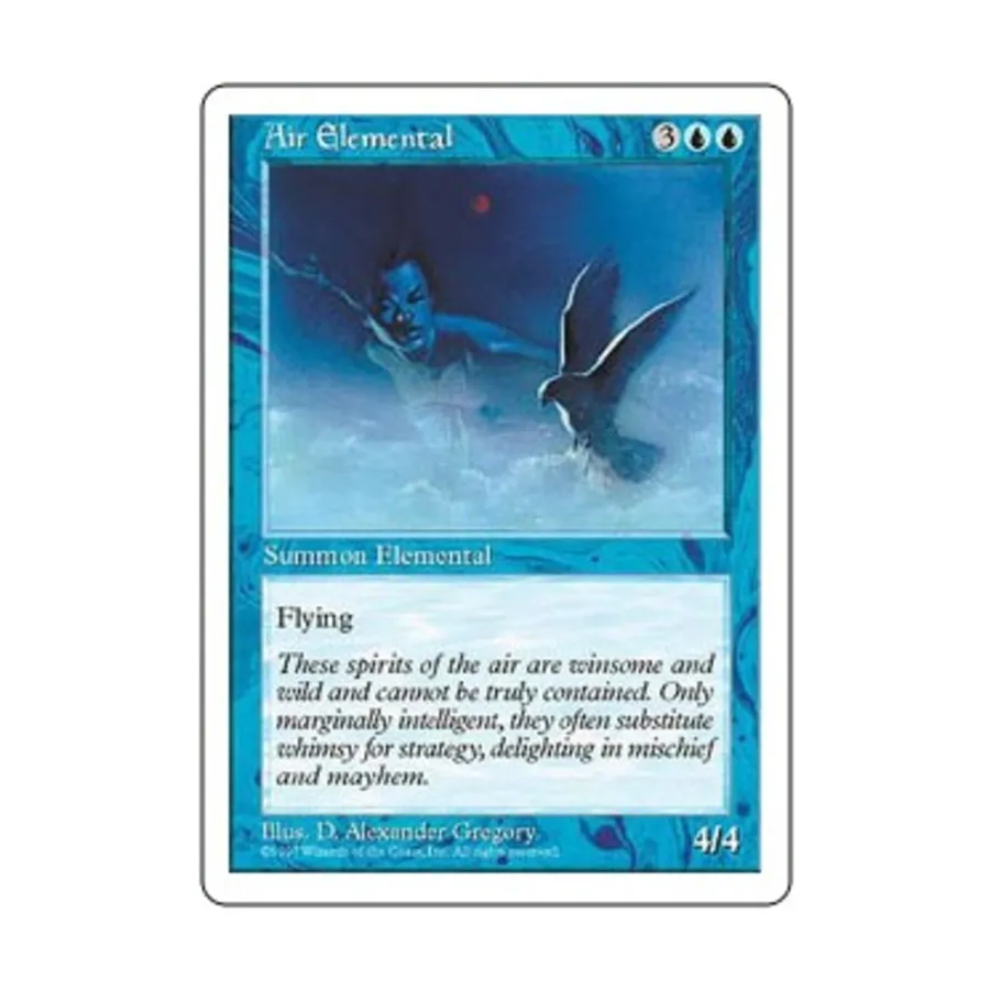 CCG Элементаль воздуха (U), MTG - 5th Edition
CCG Элементаль воздуха (U), MTG - 5th Edition