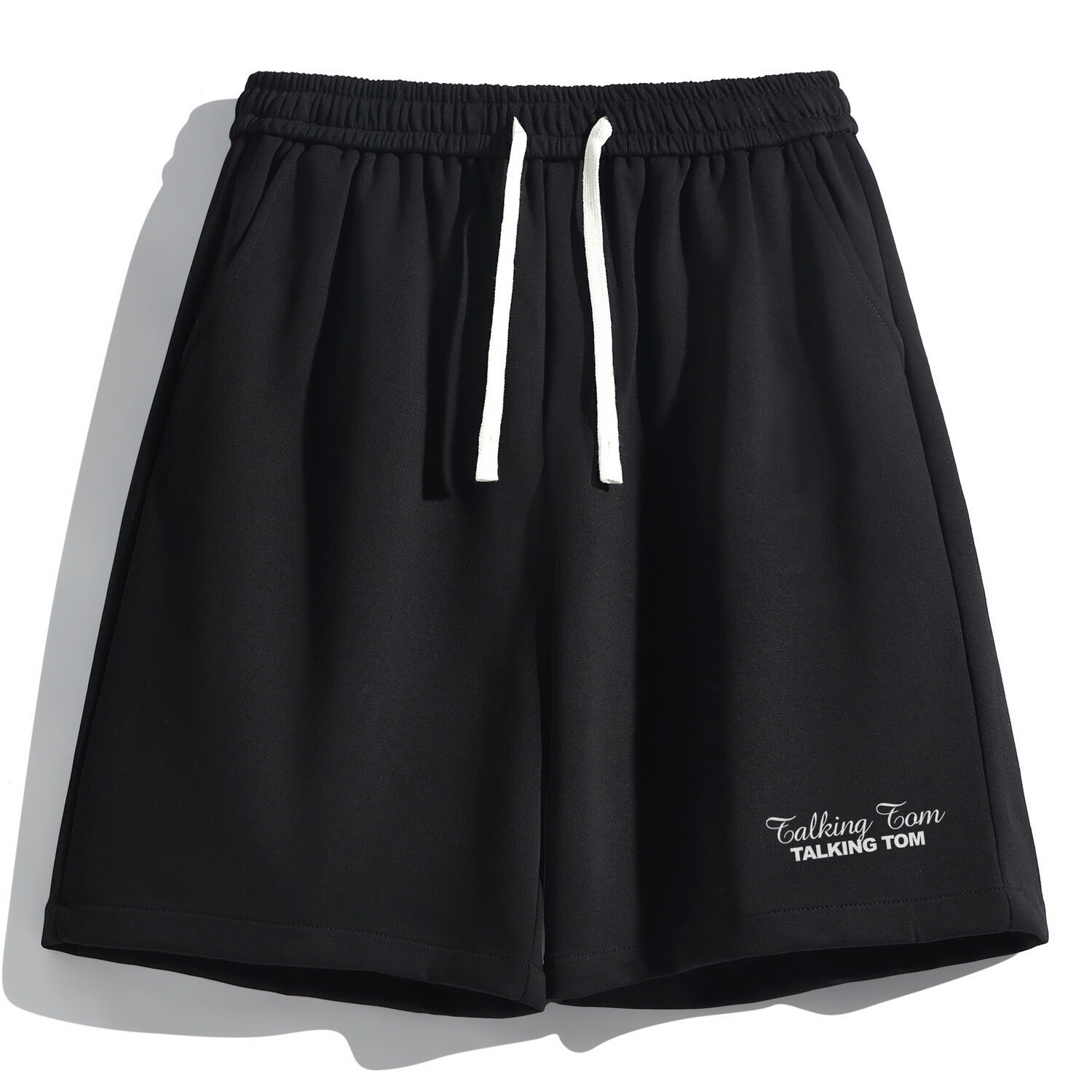 Talking Tom Повседневные шорты унисекс «ГОВОРЯЩИЙ ТОМ», Светло-серый 
Talking Tom Повседневные шорты унисекс «ГОВОРЯЩИЙ ТОМ», Светло-серый