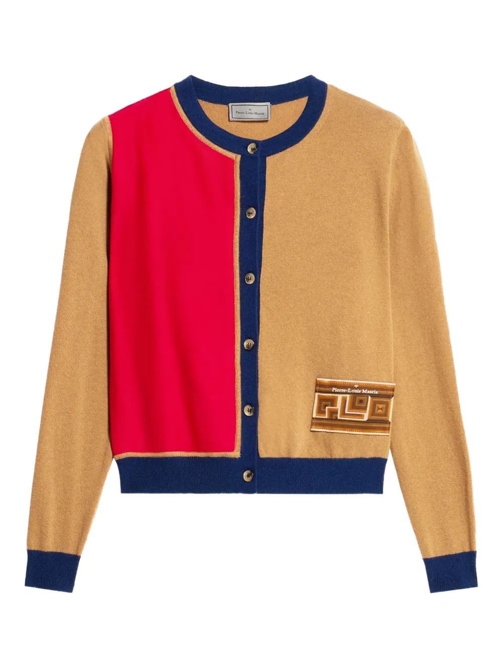 Кардиган в стиле колор-блок Pierre-Louis Mascia, красный
Кардиган в стиле колор-блок Pierre-Louis Mascia, красный