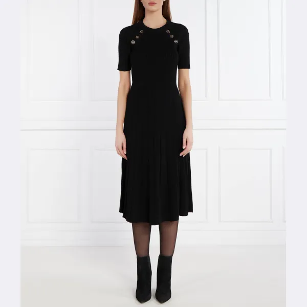 Платье реглан на кнопках Michael Kors, черный
Платье реглан на кнопках Michael Kors, черный