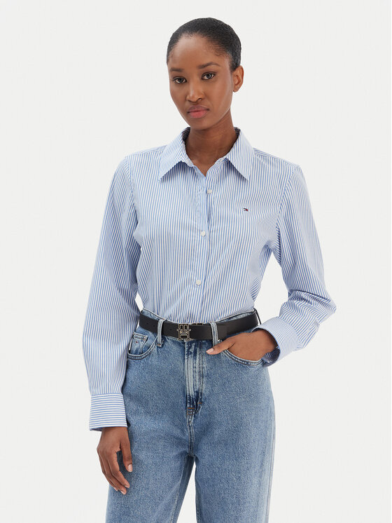 Рубашка regular fit Ess WW0WW47169 Tommy Hilfiger, синий
Рубашка regular fit Ess WW0WW47169 Tommy Hilfiger, синий