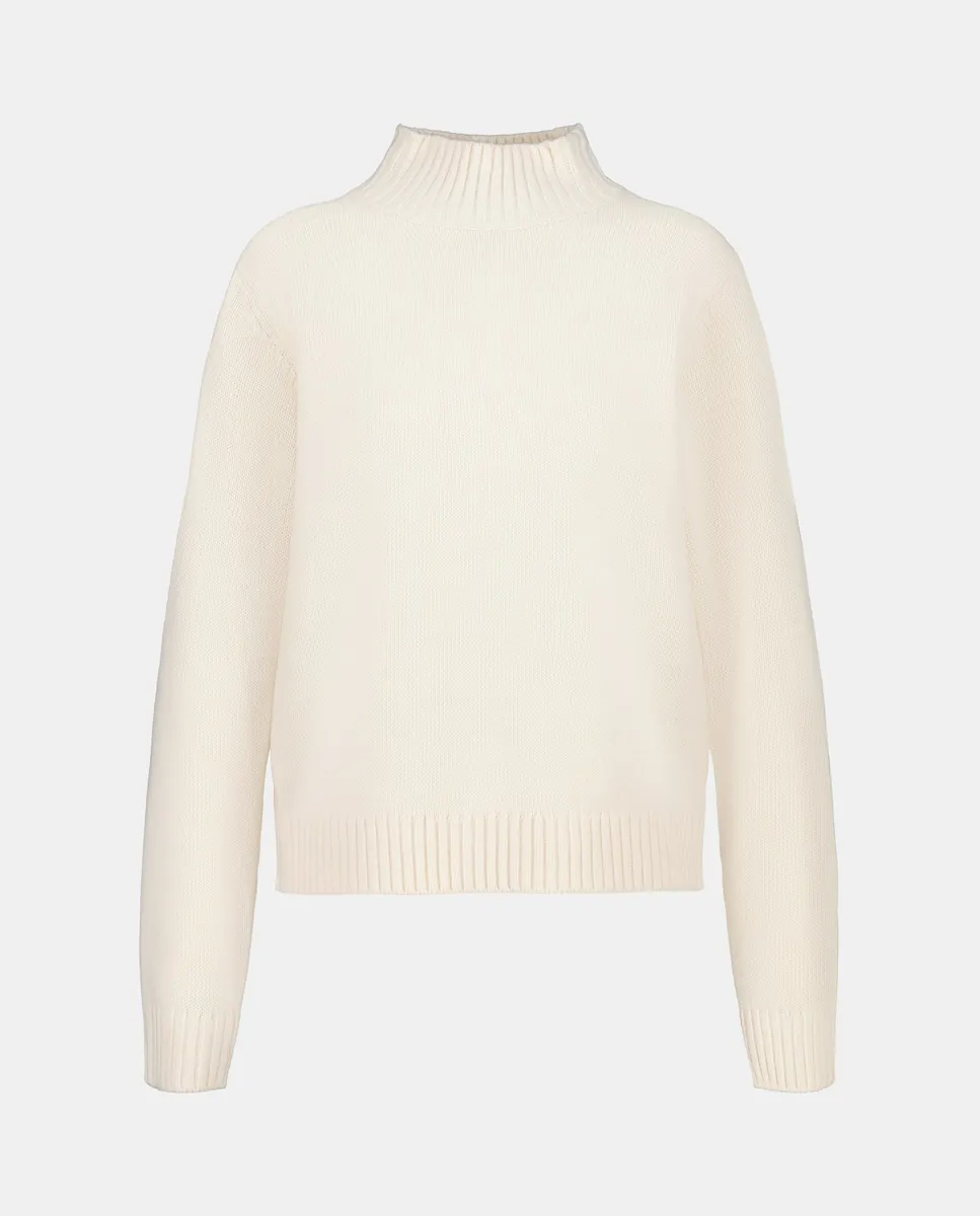 Женский однотонный свитер с высоким воротником Easy Wear, экрю
Женский однотонный свитер с высоким воротником Easy Wear, экрю