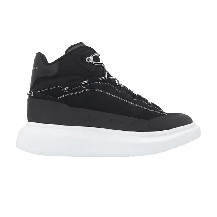 Кроссовки Alexander McQueen High 'Black White', черный
Кроссовки Alexander McQueen High 'Black White', черный