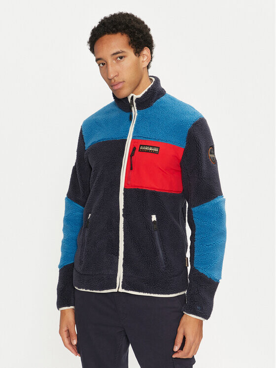Флисовая куртка стандартного кроя Napapijri, синий
Флисовая куртка стандартного кроя Napapijri, синий