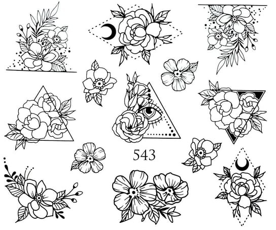 Водные наклейки для ногтей - №543, Raisin
Водные наклейки для ногтей - №543, Raisin