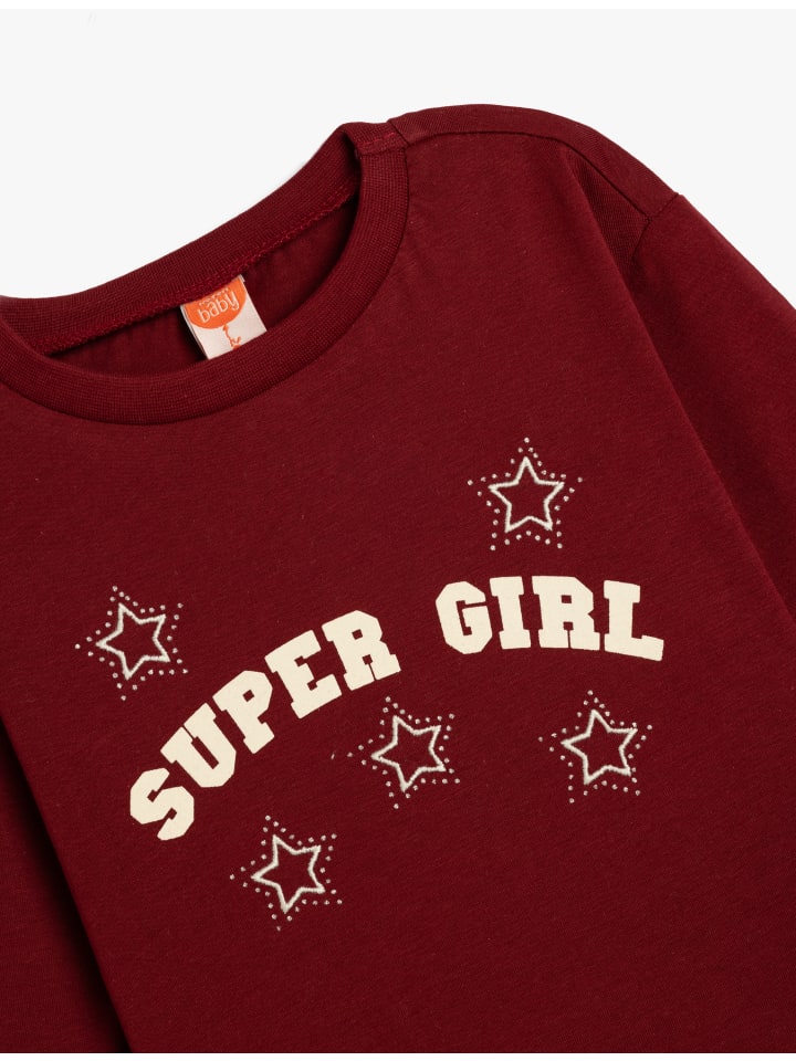 Футболка бордового цвета KOTON
Футболка бордового цвета KOTON