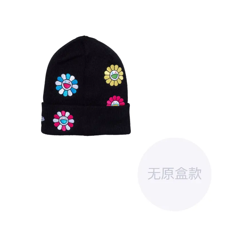New Era Базовый манжетный вязаный бини Takashi Murakami, Black
New Era Базовый манжетный вязаный бини Takashi Murakami, Black
