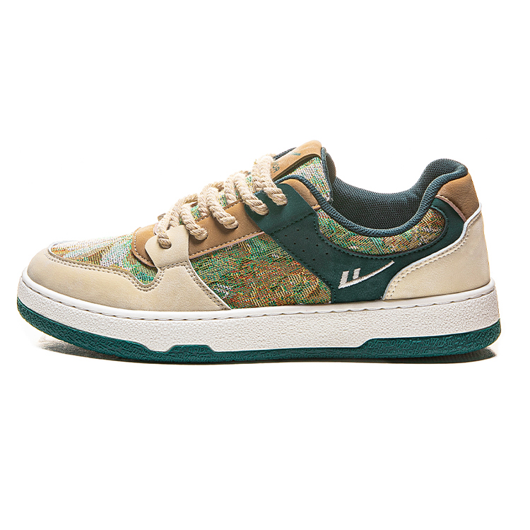 WARRIOR Антискользящие и износостойкие дышащие низкие скейтерские кроссовки мужские бежево-зеленые, цвет Beige Green
WARRIOR Антискользящие и износостойкие дышащие низкие скейтерские кроссовки мужские бежево-зеленые, цвет Beige Green