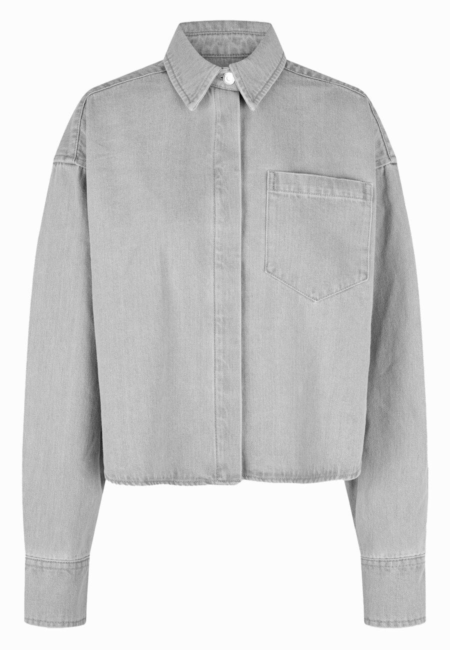 Блуза SECOND FEMALE, серый деним
Блуза SECOND FEMALE, серый деним