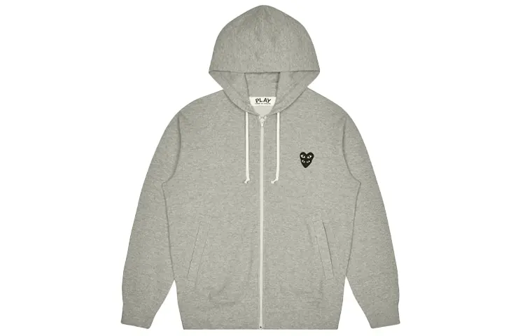 CDG Play Comme Des Garcons Play худи с молнией и черным сердцем
CDG Play Comme Des Garcons Play худи с молнией и черным сердцем