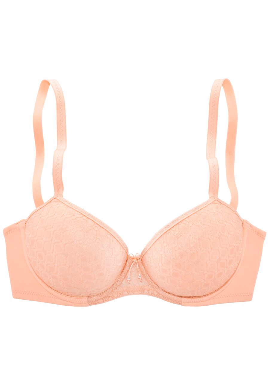 Бюстгальтер-балконет LASCANA, цвет Peach
Бюстгальтер-балконет LASCANA, цвет Peach