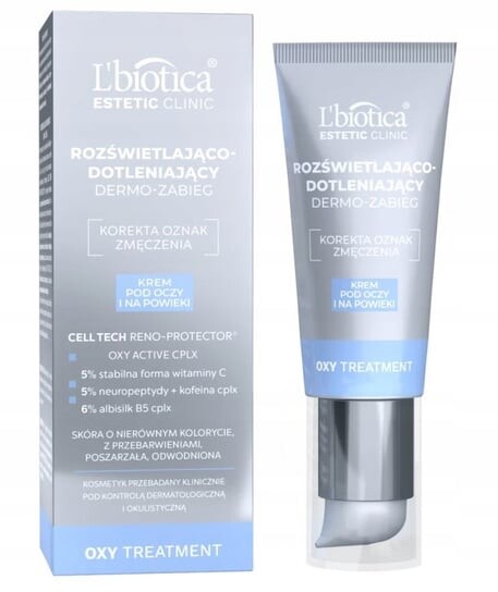 Кислородный крем для век, 15 мл L'biotica Estetic Oxy, LBIOTICA / BIOVAX
Кислородный крем для век, 15 мл L'biotica Estetic Oxy, LBIOTICA / BIOVAX