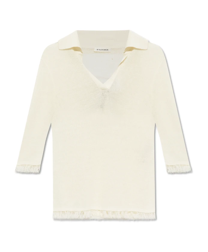 Рубашка-Поло с бахромой By Malene Birger, белый
Рубашка-Поло с бахромой By Malene Birger, белый