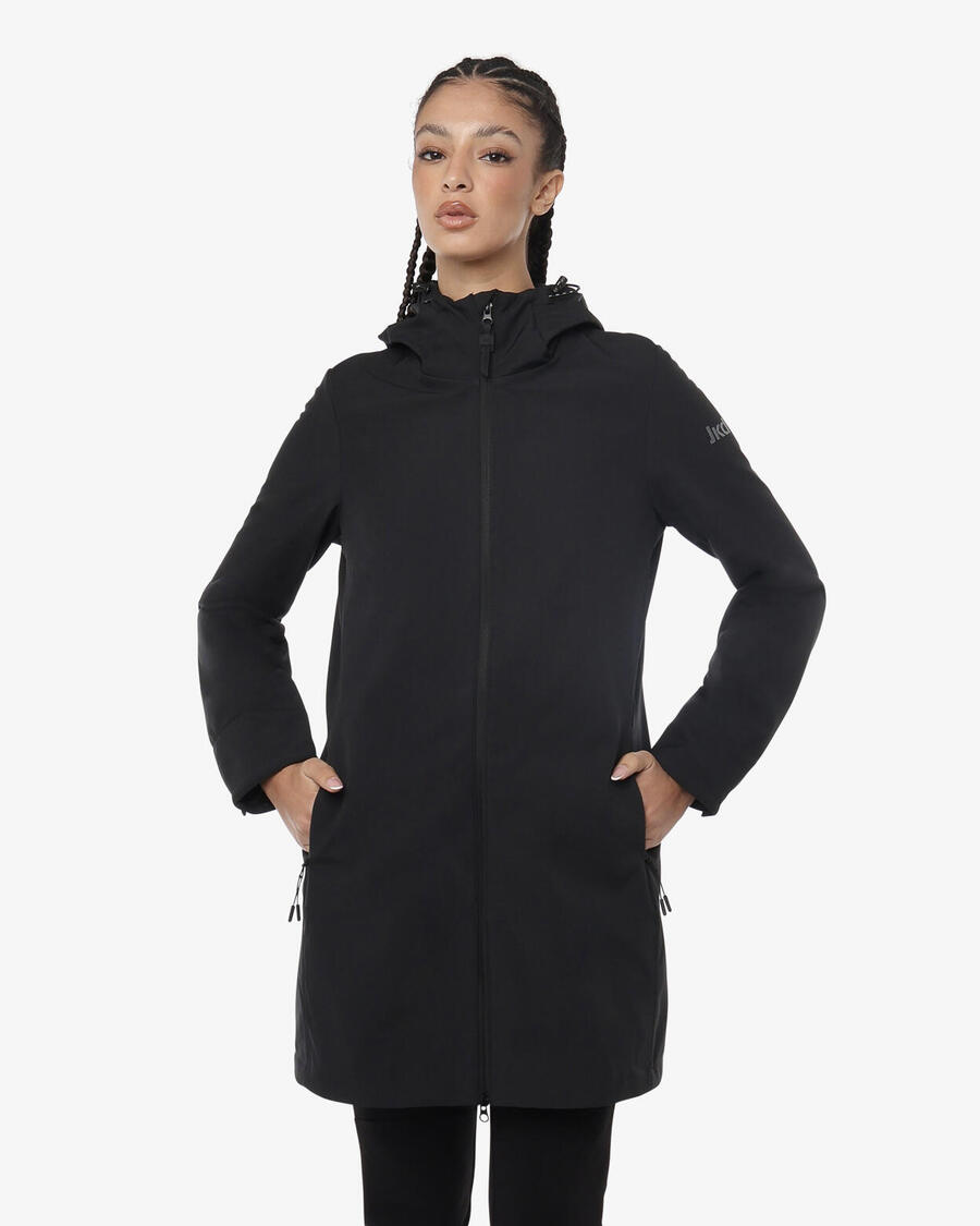 JAKED черная синтетическая фитнес-куртка для женщин
JAKED черная синтетическая фитнес-куртка для женщин