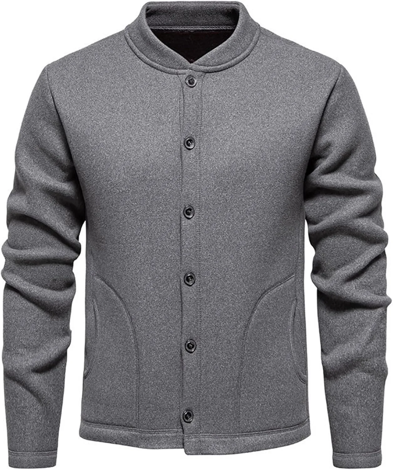 Мужской кардиган с длинными рукавами и карманами
Мужской кардиган с длинными рукавами и карманами