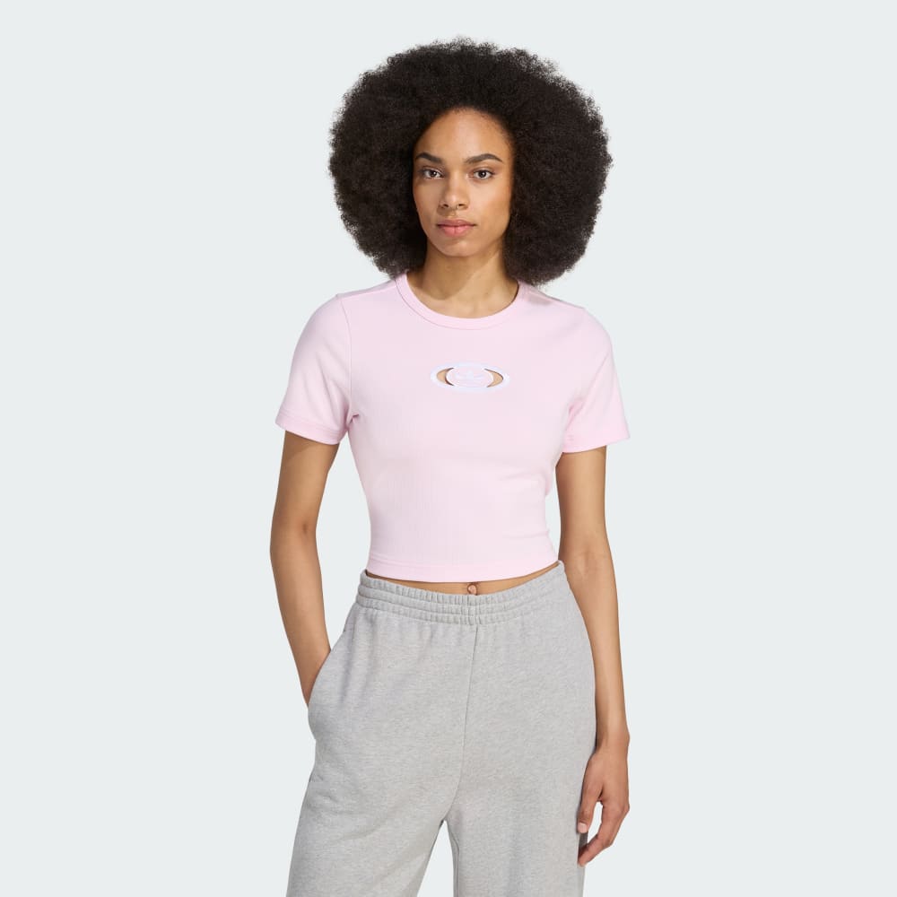 Футболка Adidas Originals Campus 2000 Back Cut Out Rib Tee, цвет Clear Pink
Футболка Adidas Originals Campus 2000 Back Cut Out Rib Tee, цвет Clear Pink
