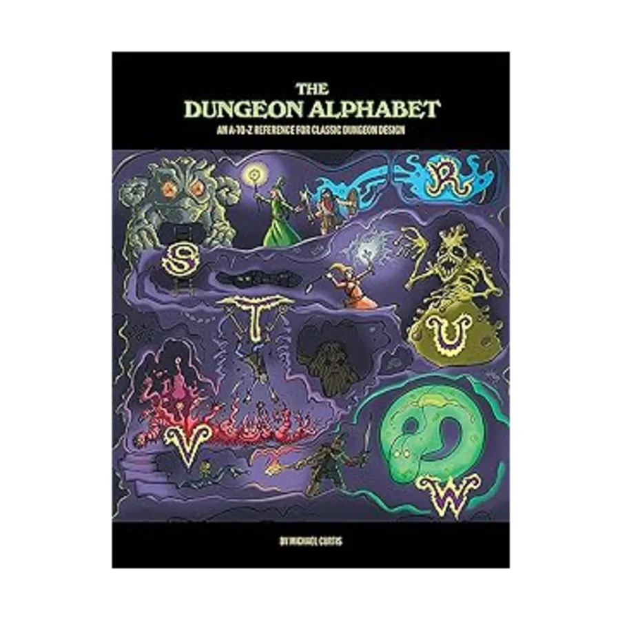 Dungeon Alphabet (Expanded 5th Printing), Fantasy Supplements (System Neutral), твердый переплет
Dungeon Alphabet (Expanded 5th Printing), Fantasy Supplements (System Neutral), твердый переплет