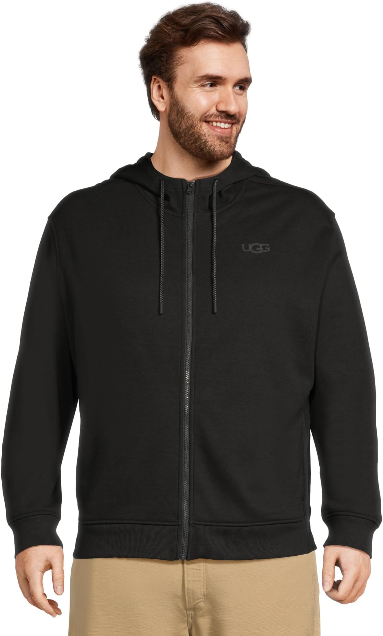 Мужская толстовка Shiloh с капюшоном на молнии UGG, Black
Мужская толстовка Shiloh с капюшоном на молнии UGG, Black