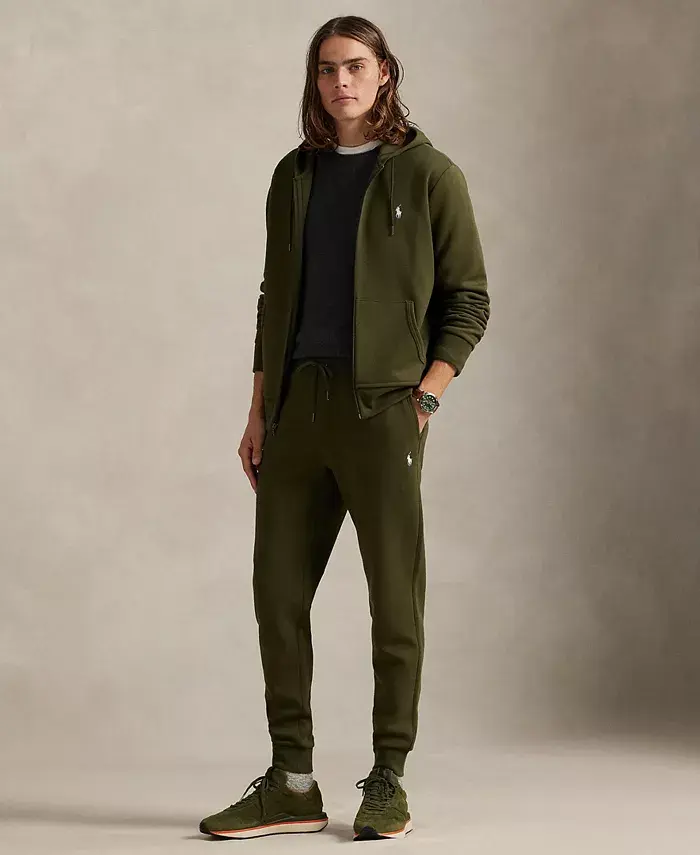 Мужские брюки-джоггеры двойной вязки Polo Ralph Lauren, зеленый
Мужские брюки-джоггеры двойной вязки Polo Ralph Lauren, зеленый