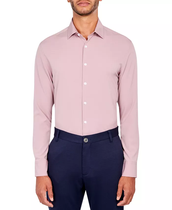 Мужская классическая рубашка Ceremony Performance с охлаждающим эффектом, из эластичной ткани ConStruct, розовый
Мужская классическая рубашка Ceremony Performance с охлаждающим эффектом, из эластичной ткани ConStruct, розовый