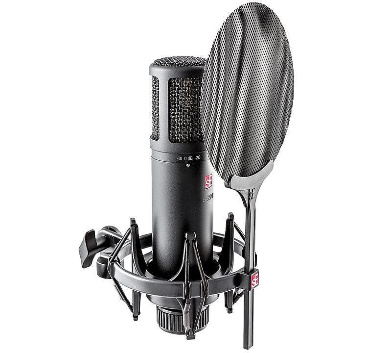 Студийный конденсаторный микрофон sE Electronics sE2200 Large Diaphragm Cardioid Condenser Microphone
Студийный конденсаторный микрофон sE Electronics sE2200 Large Diaphragm Cardioid Condenser Microphone