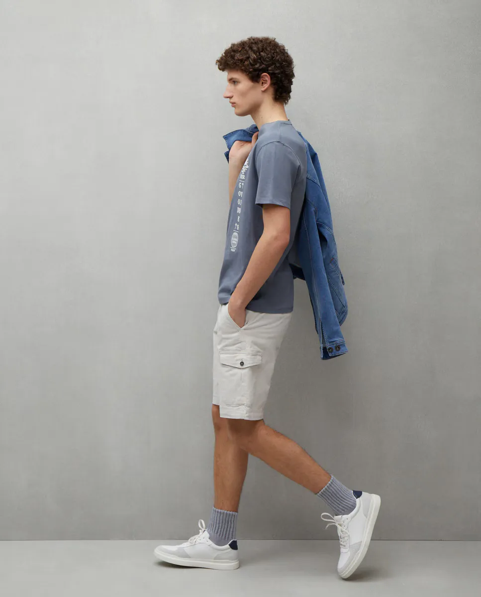 Мужские шорты-бермуды из эластичного хлопка с множеством карманов Easy Wear, цвет Hielo
Мужские шорты-бермуды из эластичного хлопка с множеством карманов Easy Wear, цвет Hielo