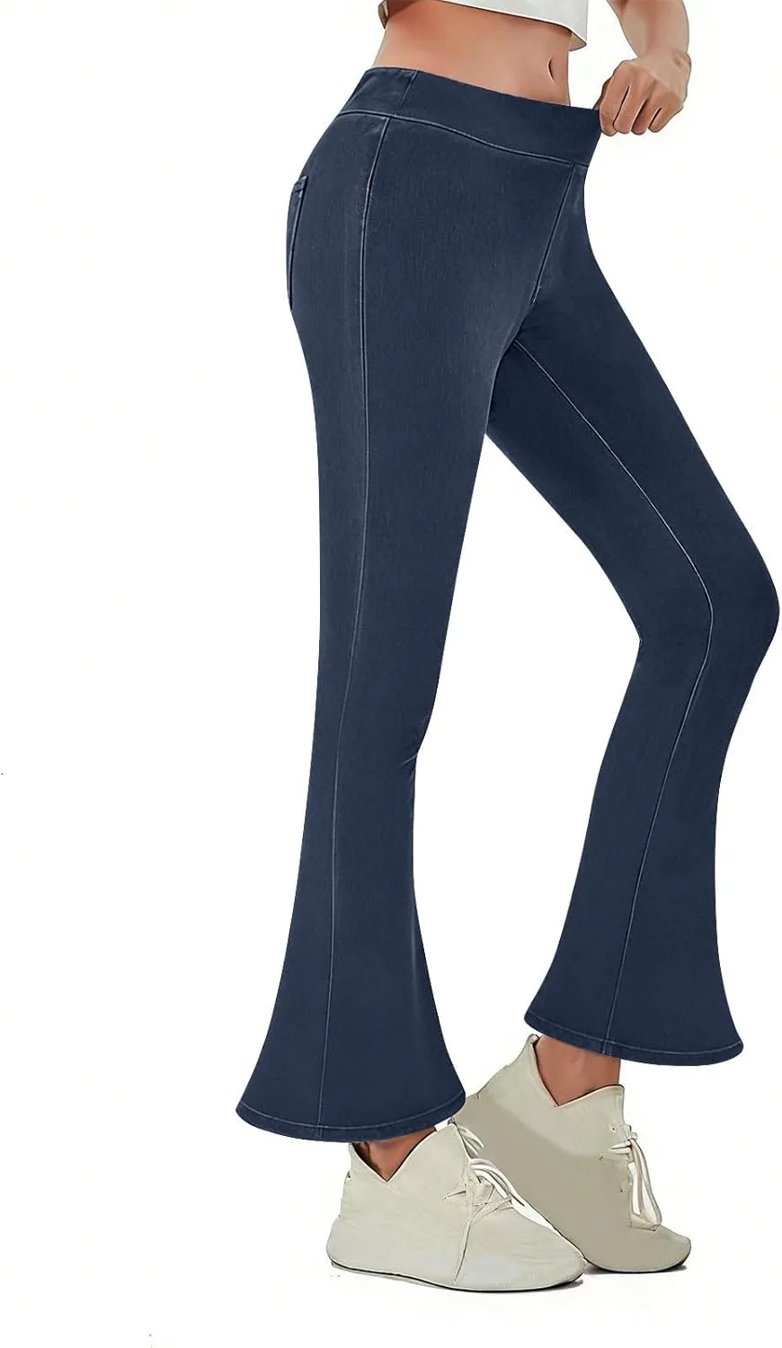 Джинсы Flare для женщин с высокой талией и расклешенным низом Zzalalana
Джинсы Flare для женщин с высокой талией и расклешенным низом Zzalalana