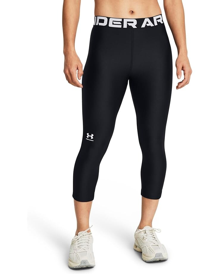 Леггинсы Under Armour Heatgear Authentics 3/4, черный/белый
Леггинсы Under Armour Heatgear Authentics 3/4, черный/белый