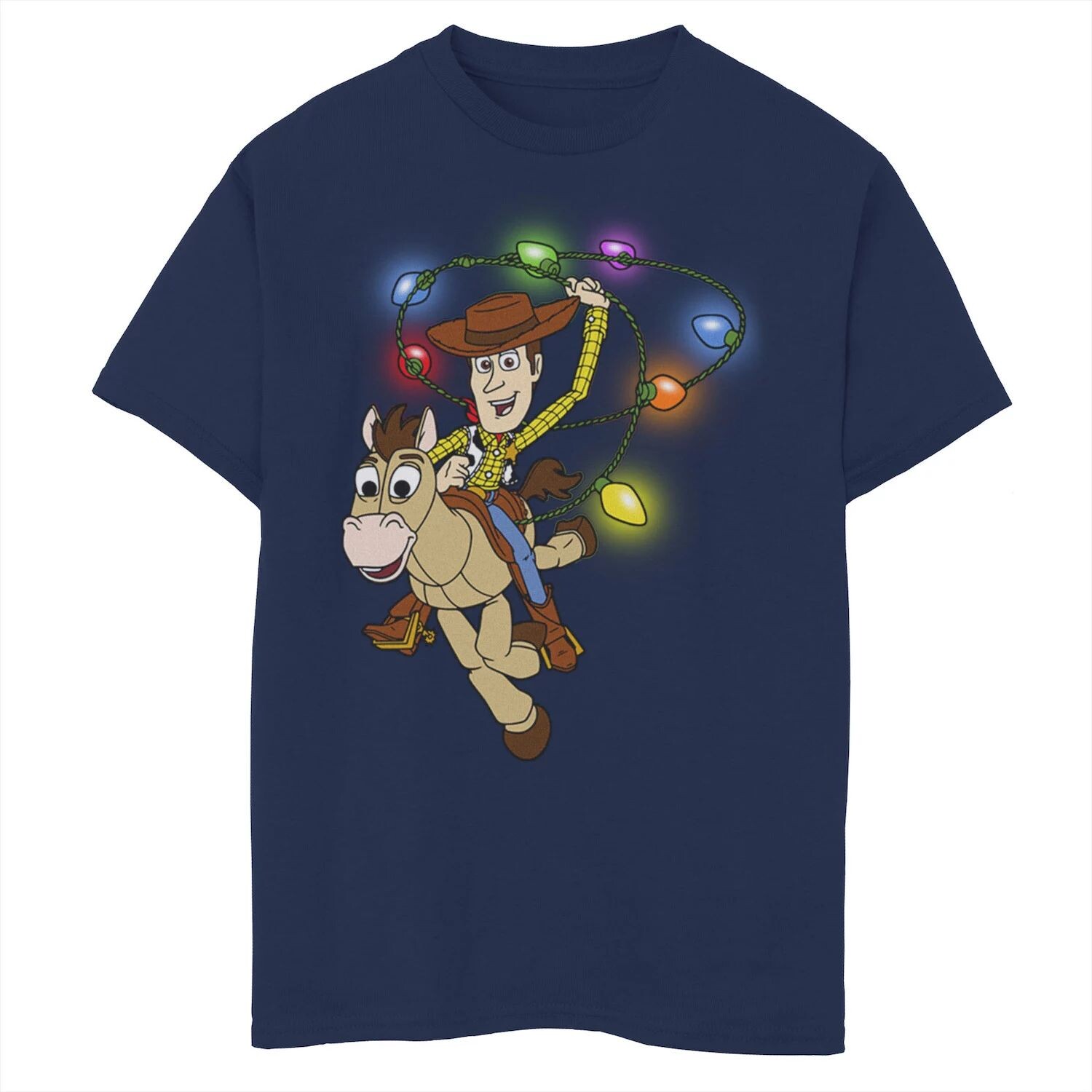 Футболка Woody Christmas Light Lasso с рисунком «История игрушек» для мальчиков 8–20 лет Disney/Pixar Disney / Pixar
Футболка Woody Christmas Light Lasso с рисунком «История игрушек» для мальчиков 8–20 лет Disney/Pixar Disney / Pixar