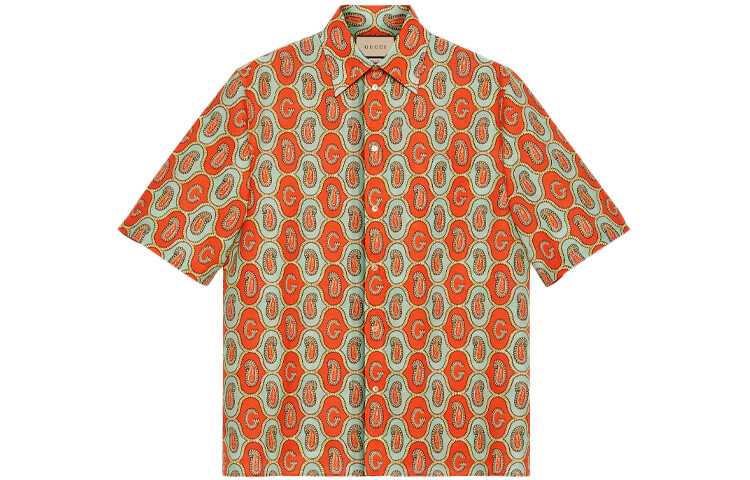 Рубашка мужская ярко-оранжевая Gucci, оранжевый
Рубашка мужская ярко-оранжевая Gucci, оранжевый