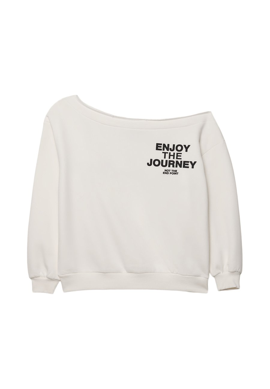Толстовка Stradivarius PLACEMENT, White
Толстовка Stradivarius PLACEMENT, White