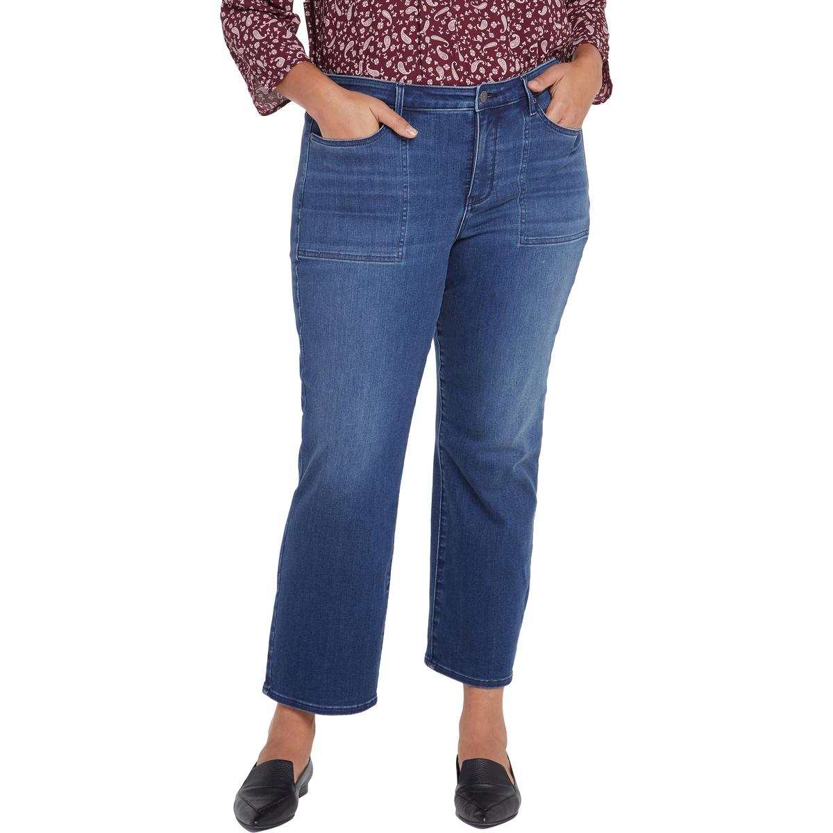 Плюс Piper Женские укороченные джинсы с карманами NYDJ, Saybrook
Плюс Piper Женские укороченные джинсы с карманами NYDJ, Saybrook