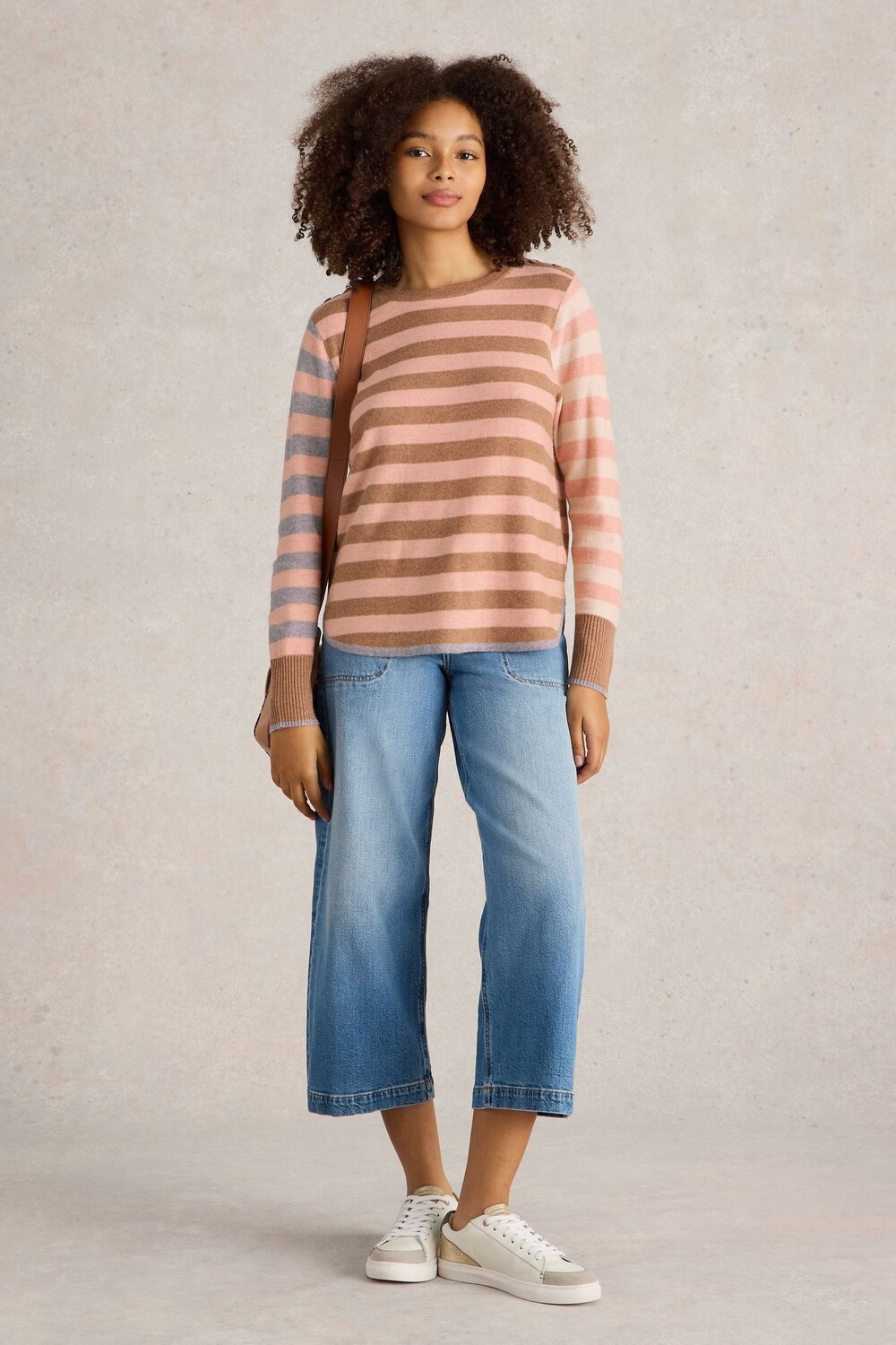 Джемпер в полоску Эмма White Stuff, розовый
Джемпер в полоску Эмма White Stuff, розовый