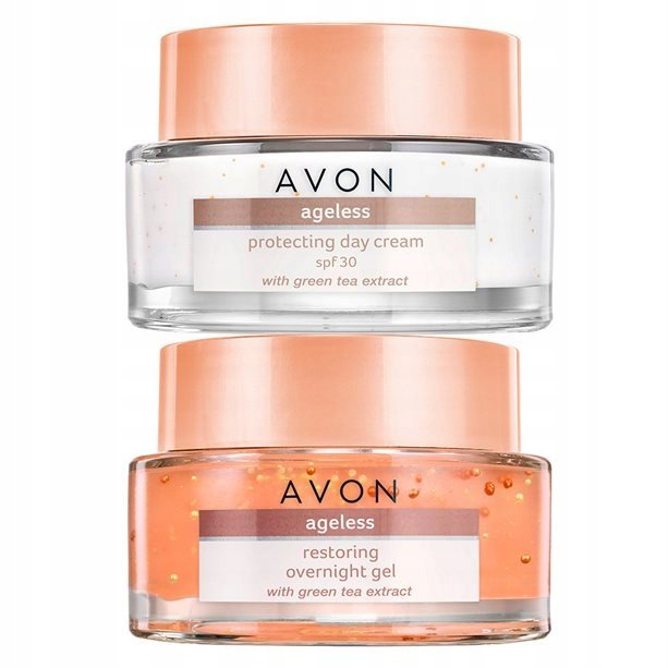 Avon, Ageless, набор кремов для лица, 2 шт.
Avon, Ageless, набор кремов для лица, 2 шт.