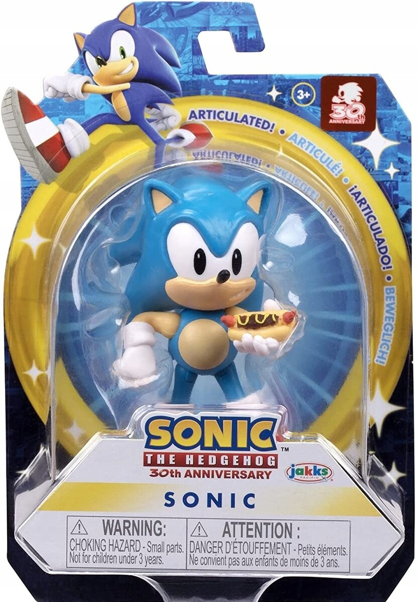 Sonic Go Sega Jakks Pacific Sonic Фигура 6 См
Sonic Go Sega Jakks Pacific Sonic Фигура 6 См