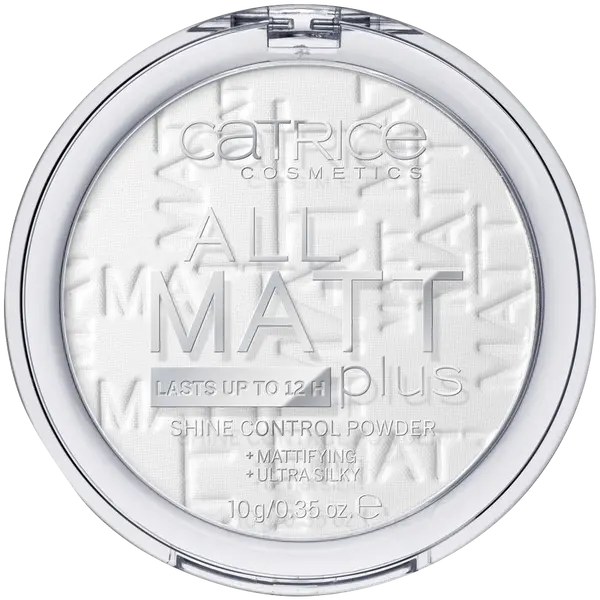 Матирующая пудра для лица универсальная 001, 10 г Catrice All matt plus
Матирующая пудра для лица универсальная 001, 10 г Catrice All matt plus
