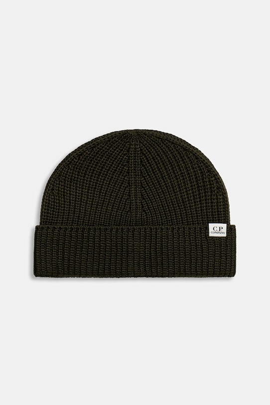 Шерстяная шапка C.P. Company, зеленый
Шерстяная шапка C.P. Company, зеленый
