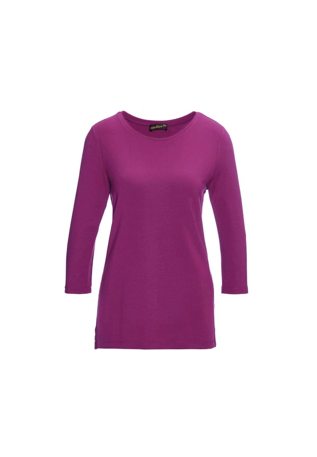 Короткий размер: комбинированная рубашка с рукавами ¾ Goldner, цвет cyclam
Короткий размер: комбинированная рубашка с рукавами ¾ Goldner, цвет cyclam