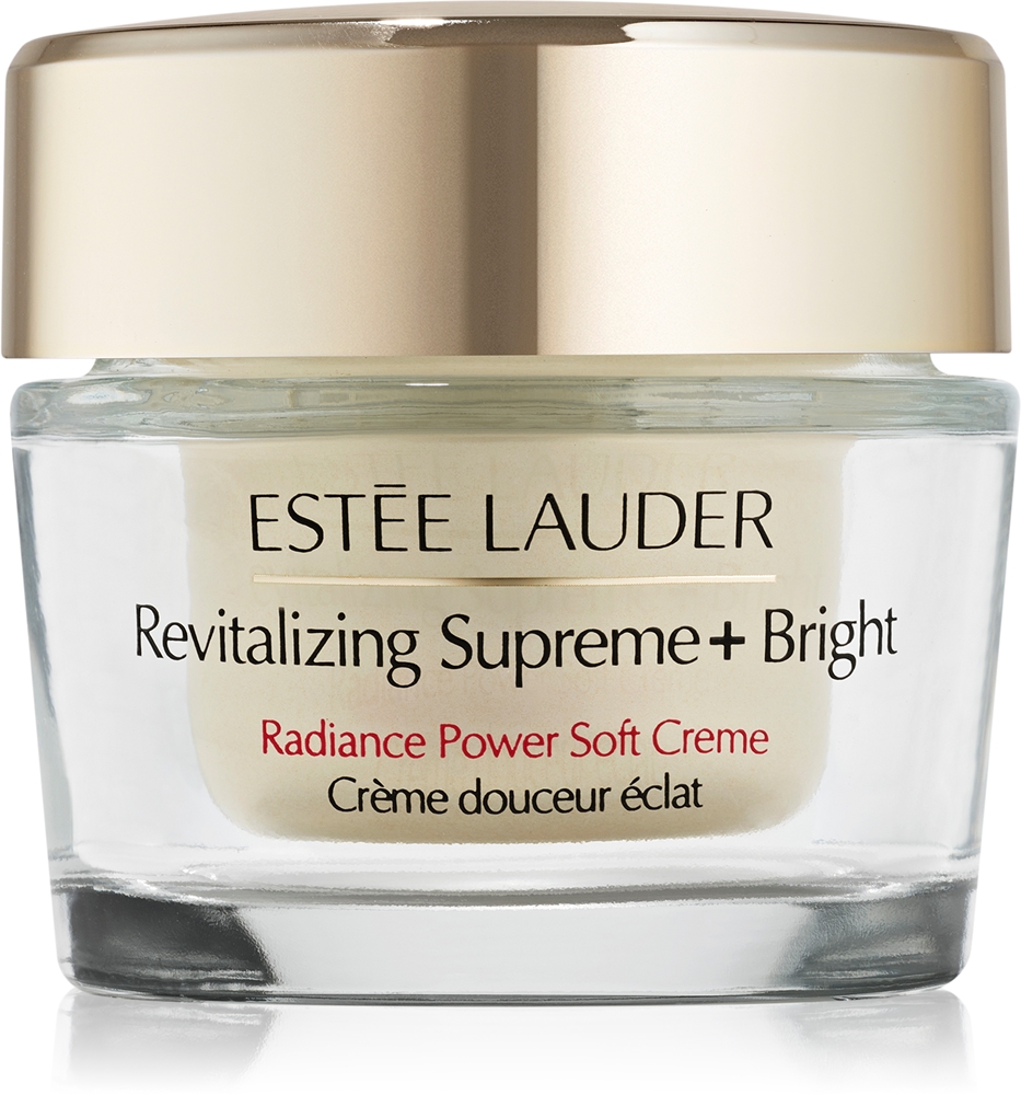 Revitalizing Supreme+ Bright Radiance Power Soft Creme Освежающий увлажняющий крем с осветляющим и разглаживающим эффектом Estée Lauder, 50 мл
Revitalizing Supreme+ Bright Radiance Power Soft Creme Освежающий увлажняющий крем с осветляющим и разглаживающим эффектом Estée Lauder, 50 мл