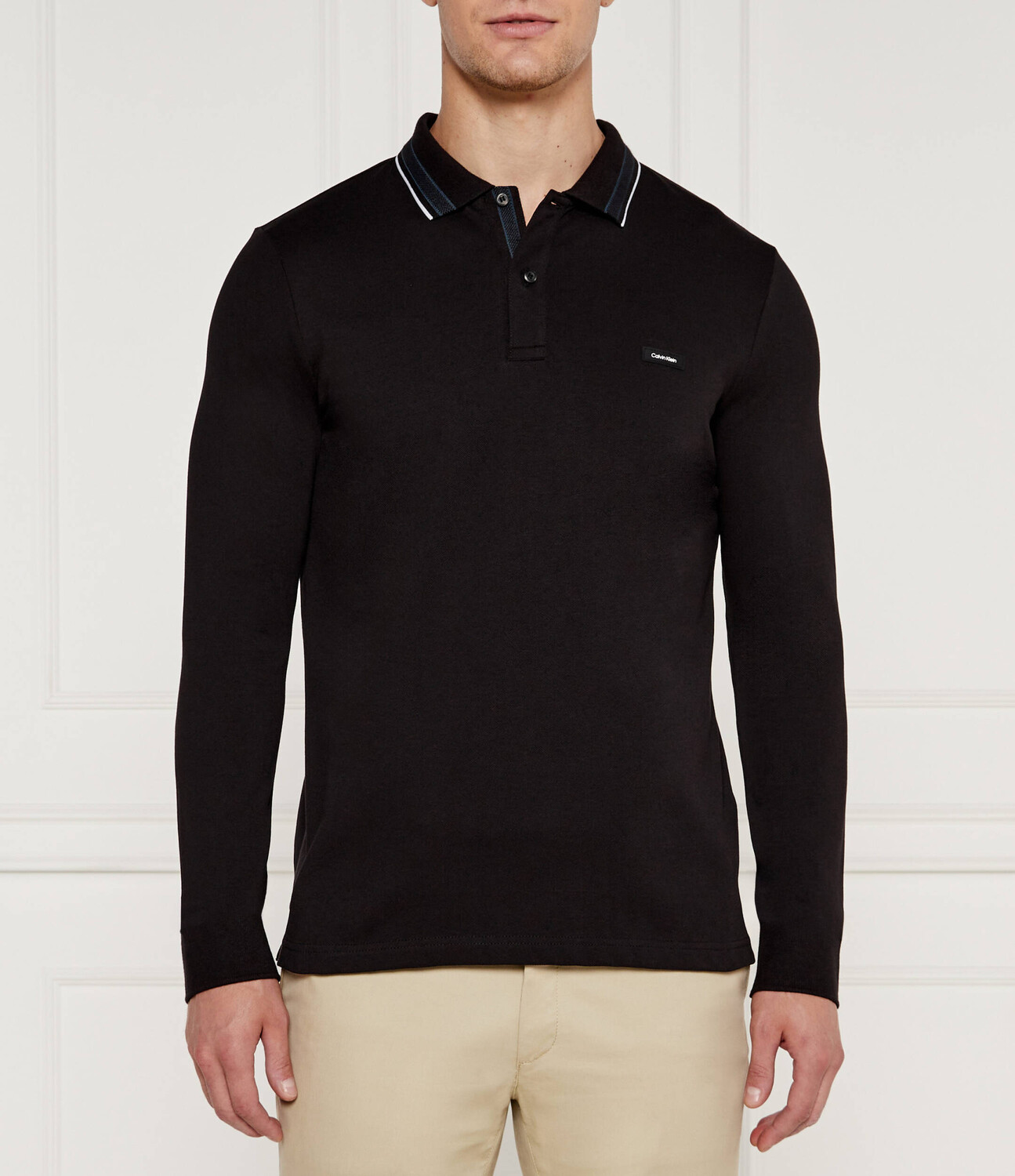 Поло Calvin Klein Regular Fit, черный
Поло Calvin Klein Regular Fit, черный