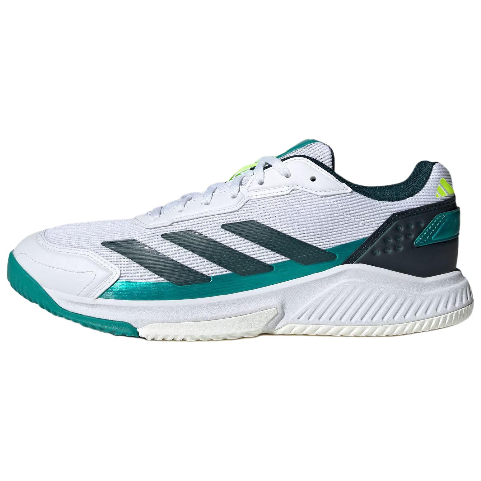 Adidas Теннисные кроссовки Courtquick с низким верхом, устойчивые к истиранию, мужские, белые, зеленые
Adidas Теннисные кроссовки Courtquick с низким верхом, устойчивые к истиранию, мужские, белые, зеленые