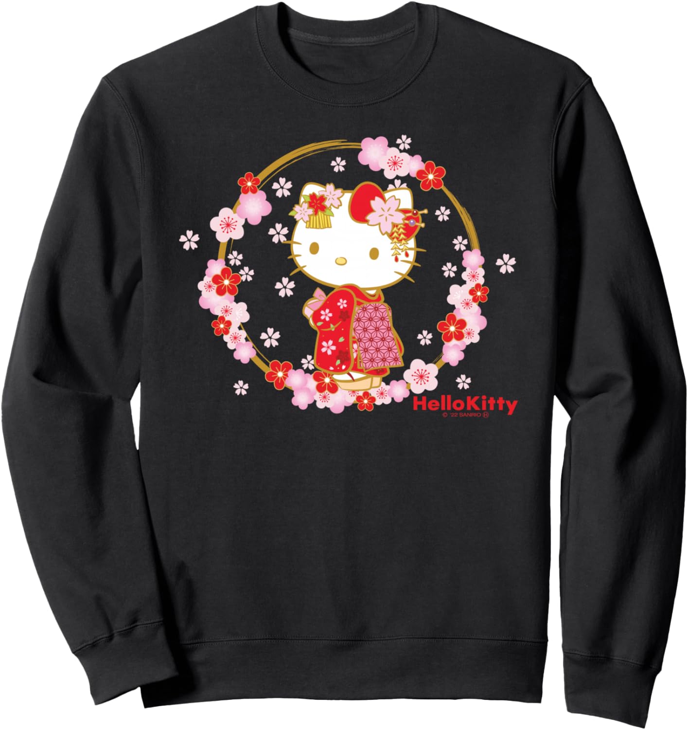 Толстовка-юката Hello Kitty, дизайн США, черная (black 19-3911tcx), размер S Us Sanrio Design
Толстовка-юката Hello Kitty, дизайн США, черная (black 19-3911tcx), размер S Us Sanrio Design