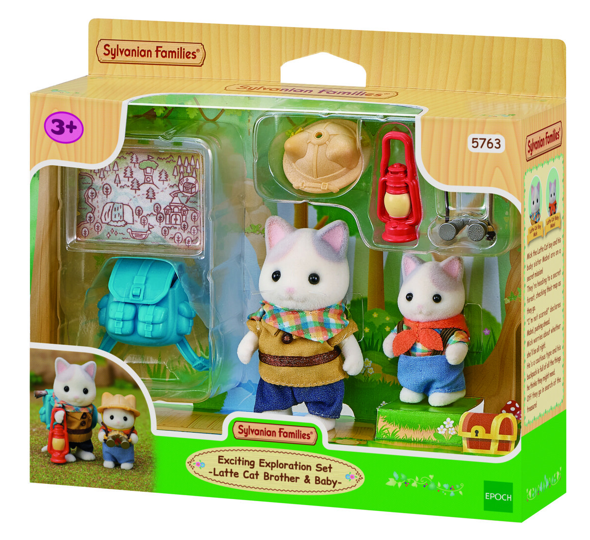 Sylvanian Families, Великая экспедиция, статуэтки 
Sylvanian Families, Великая экспедиция, статуэтки